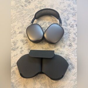 Black AirPod Max headphones